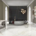 Edilcuoghi Edilgres I’M Sahara Noir Glänzend 60x120 cm – Italienisches Luxus-Feinsteinzeug in Marmor-Optik, Rektifiziert – Bild 6