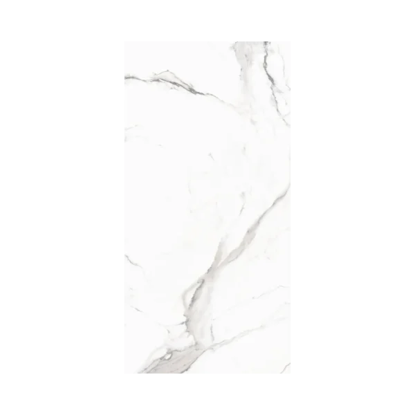 Kalebodur MPB-R1128 Calacatta Dolce 60x120 cm – Hochglanz Poliert – 9mm Premium – Rektifiziert – 1. Sorte – Bild 2