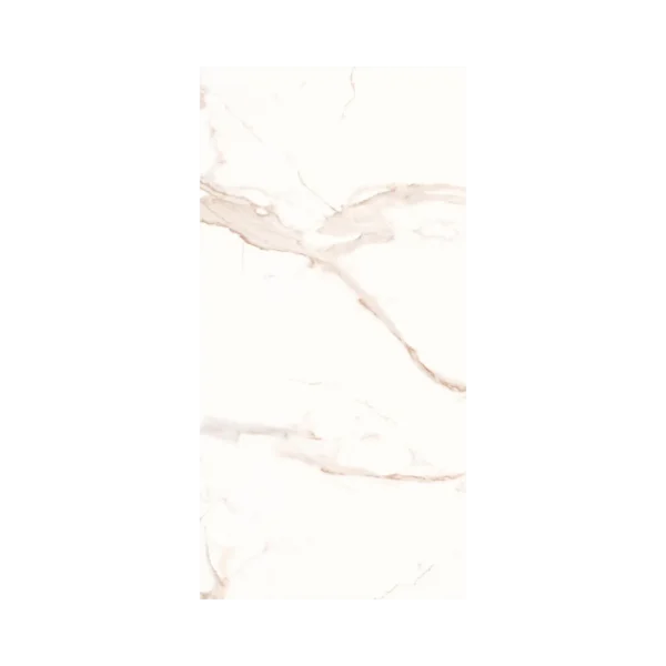 Kalebodur MPB-R1129 Calacatta Dolce Gold 60x120 cm – Luxus Feinsteinzeug in Marmor-Optik, Hochglanz, Rektifiziert – Bild 3