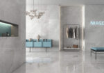 Geotiles Magda Perla PUL 60x120 cm – Hochglanz-Feinsteinzeug in moderner Marmoroptik (Rektifiziert) – Bild 3